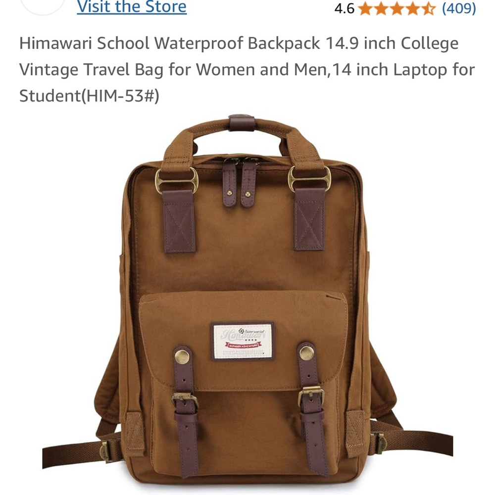 DISCONTINUED Himawari Rust Backpack
